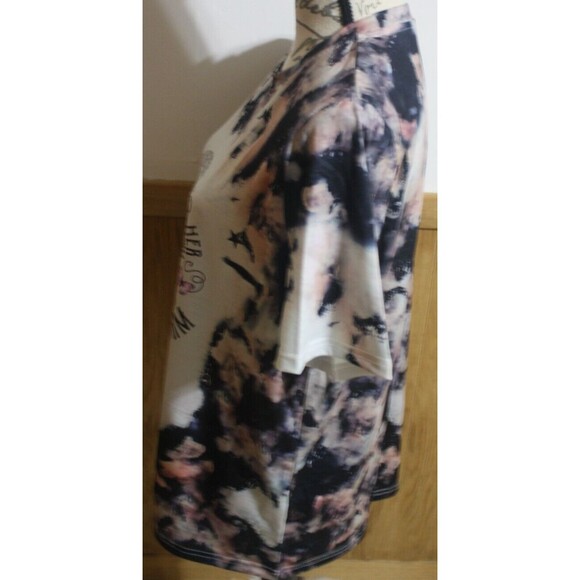 "I Am The Storm" Womens SS Tie Dye T-Shirt Sz XL Colorful Comical NWT - Picture 6 of 8